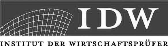 IDW Logo Institut der Wirtschaftsprüfer